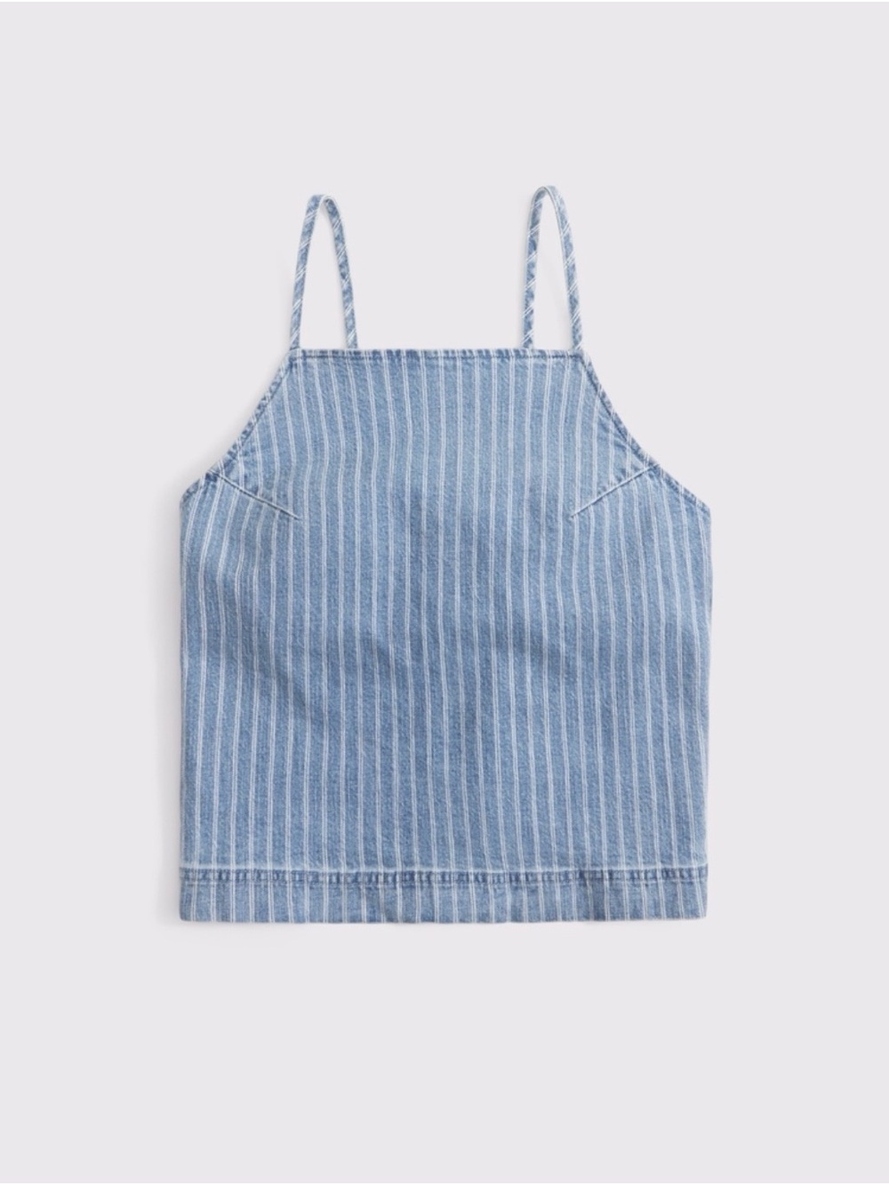 Abercrombie Bra Free Linen Blend Tie Back Cami - Picture 4 of 5